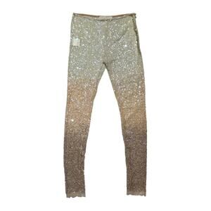 Stella McCartney Sequined stretch glitter tights